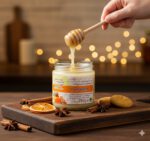 Honig und Bratapfel