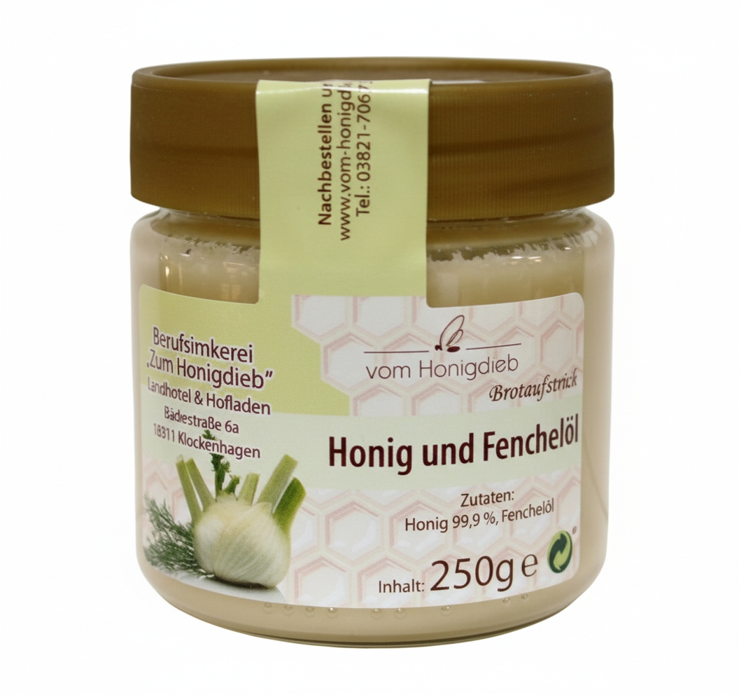 Honig und Fenchelöl Honig und Fenchelöl