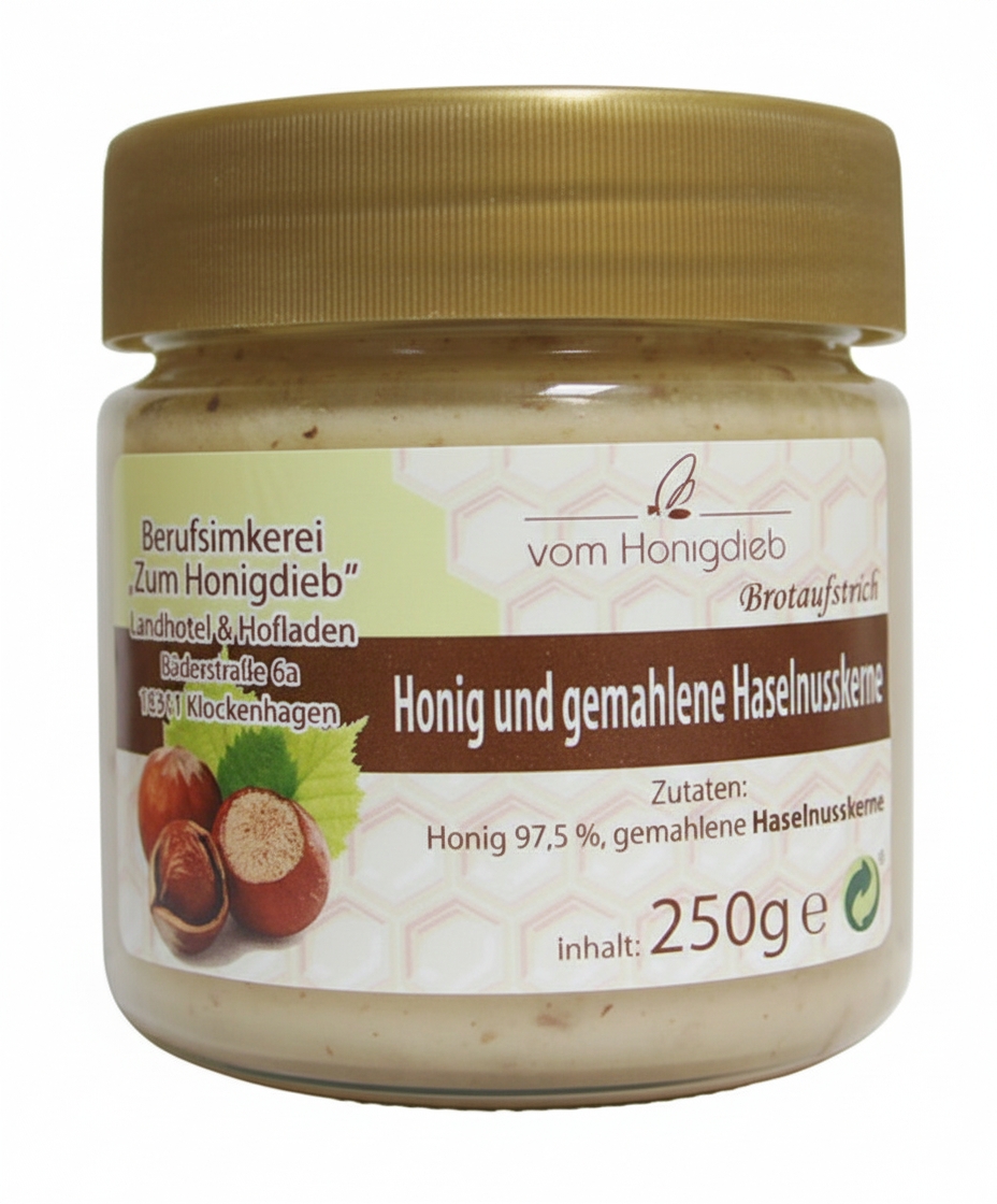 Honig und Haselnüsse Honig und Haselnüsse