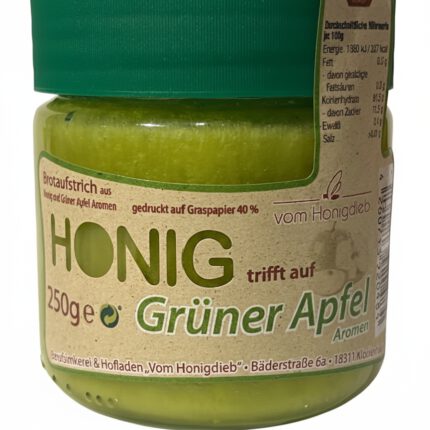 Honig trifft auf Grüner Apfel