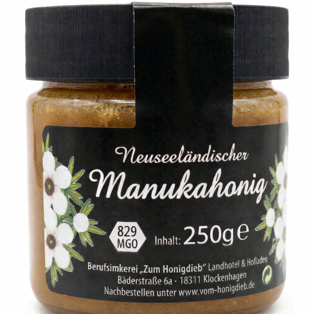 829 Manukahonig 829 MGO Premium – Hochwertiger Manuka Honig aus Neuseeland (30g / 125g / 250g) – Bild 1
